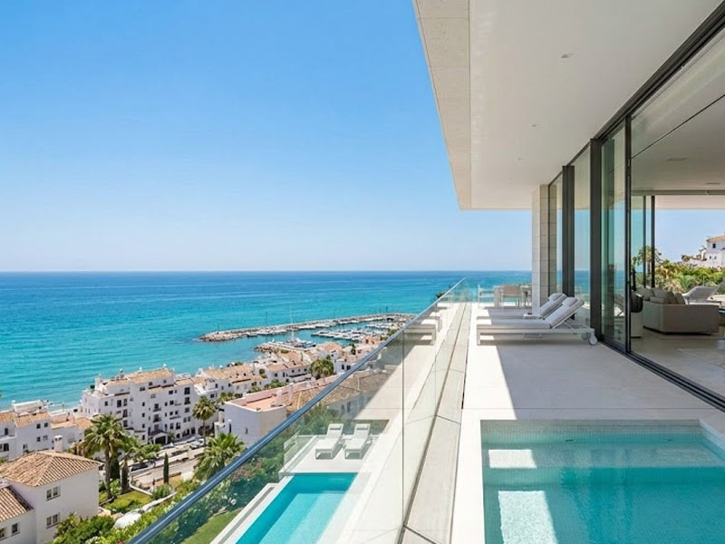 Propiedad en venta en la Costa del Sol con vista al mar para invertir